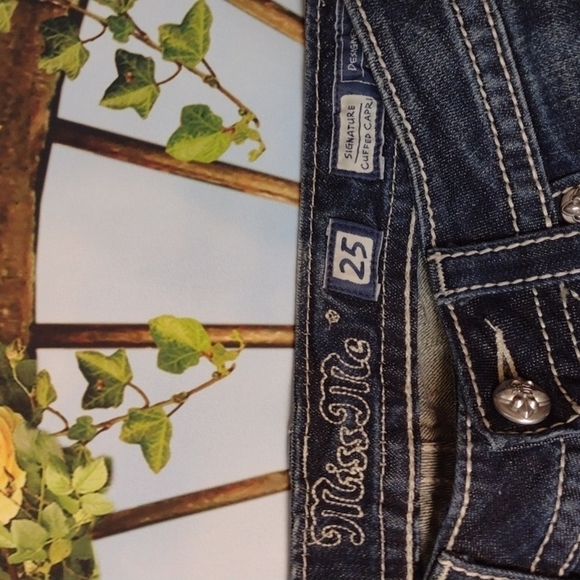 Miss ME - cuffed Capri jeans size 25 - Picture 3 of 5
